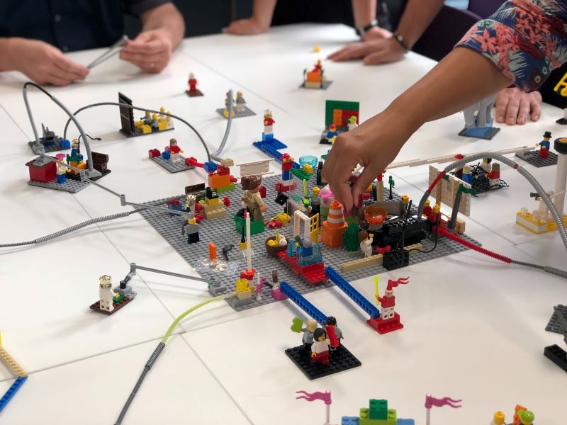 Teaching with Lego: using plastic bricks to encourage play and interaction in class