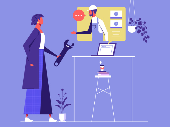 Using vicarious experiences online to engage and motivate students