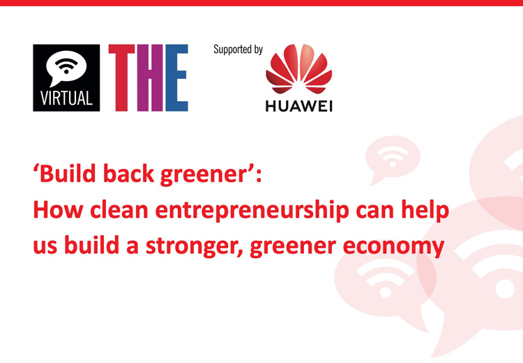 Nurture entrepreneurs and a commercial focus to build a greener economy