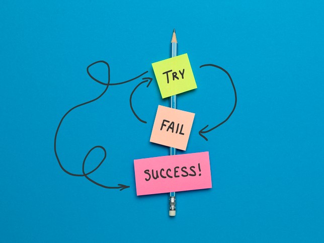 Three steps to accepting failure: recognise, embrace and enculturate 