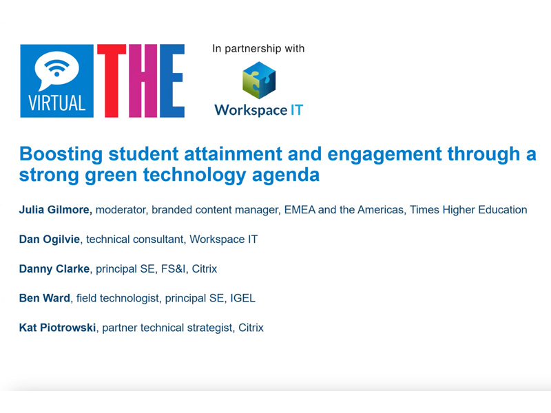 How a green approach to tech can attract and engage students