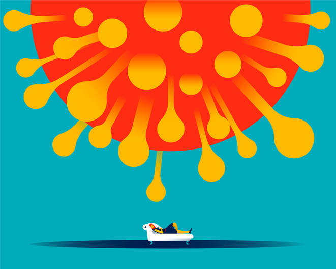 HE has its head in the sand on long Covid, and it could prove costly