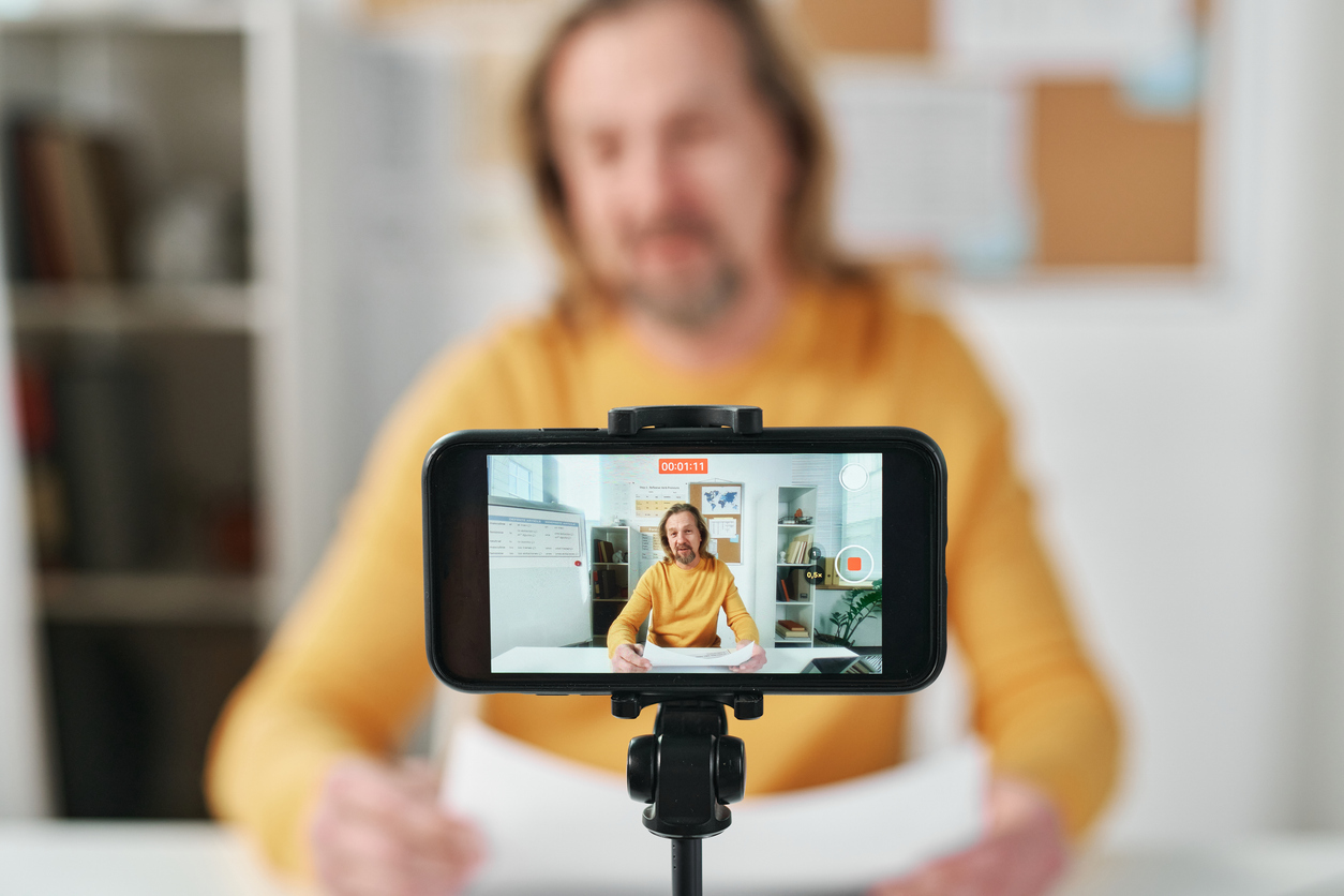 Go live on social media to engage with prospective students 