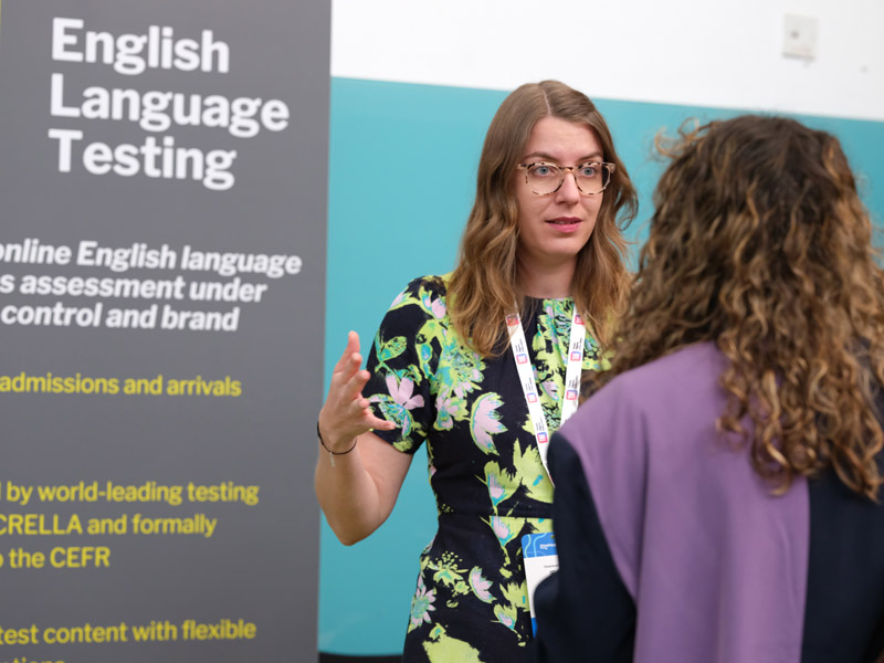 Using bespoke language testing to enhance the student journey