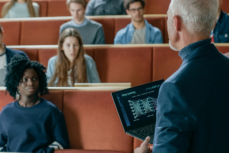 Flip-Zoom-open: how Covid and AI transformed my classroom