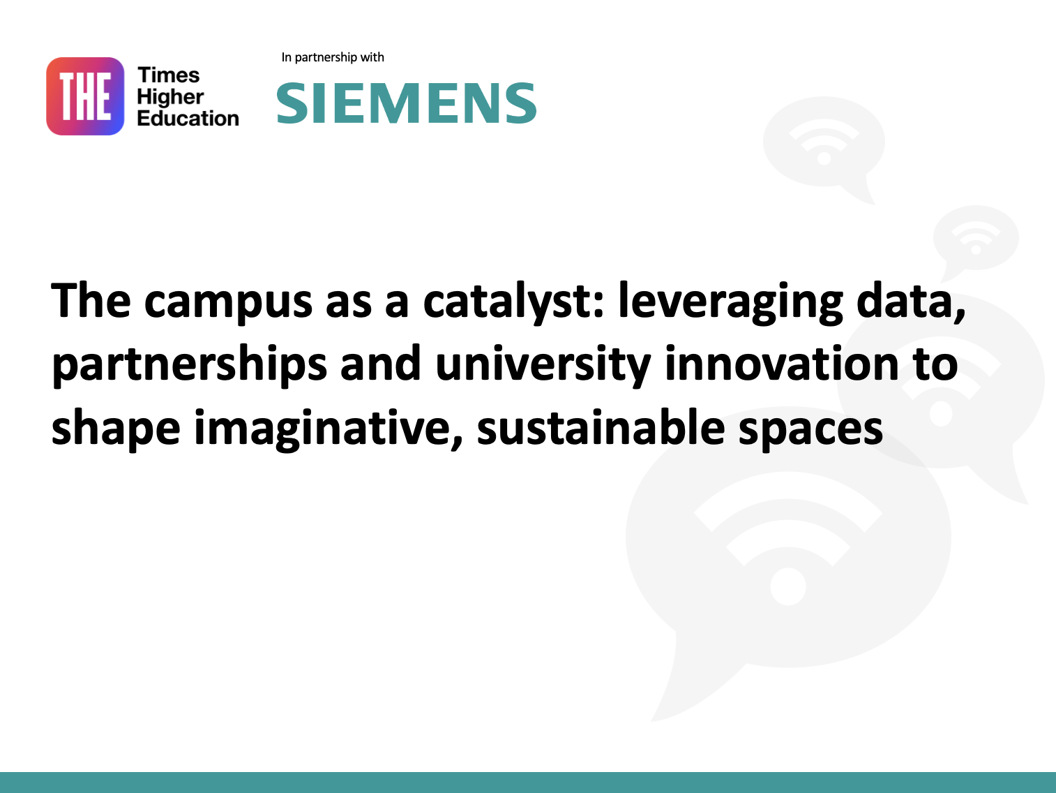 Shaping sustainable campuses by leveraging data, partnerships and innovation