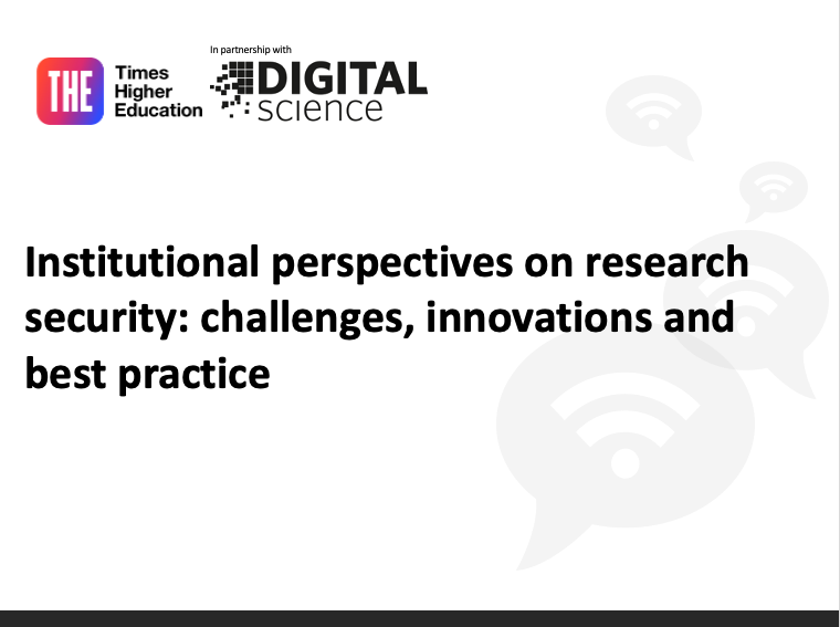 Strengthening research security in the US