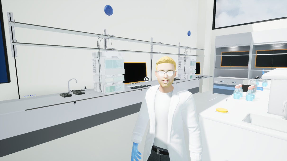 Make laboratory teaching greener with VR