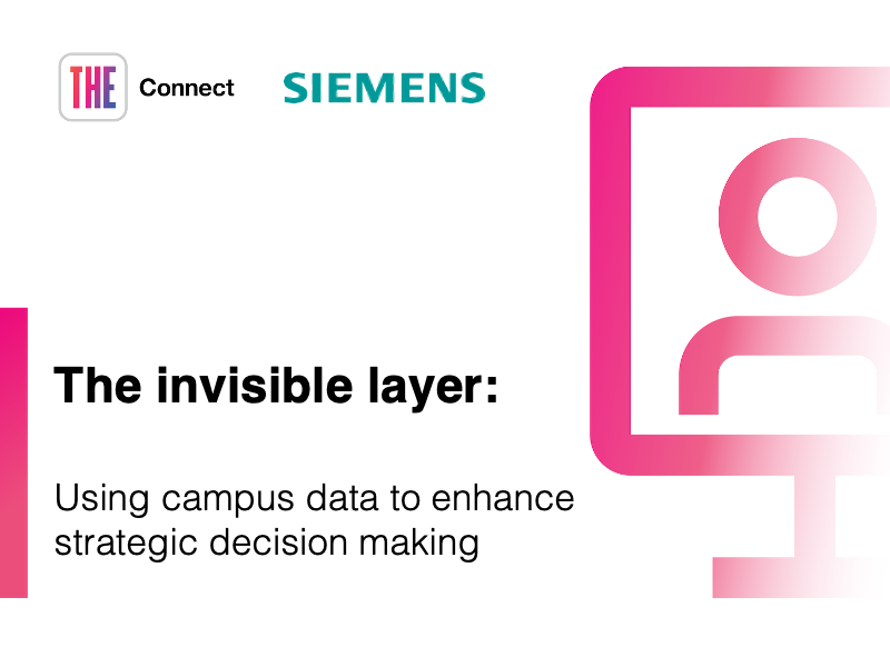 Harnessing campus data to guide institutional strategy