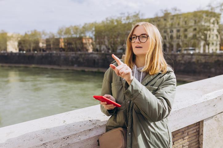 Student in new city