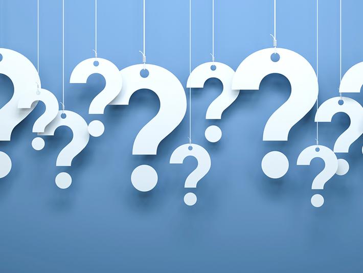 Question marks