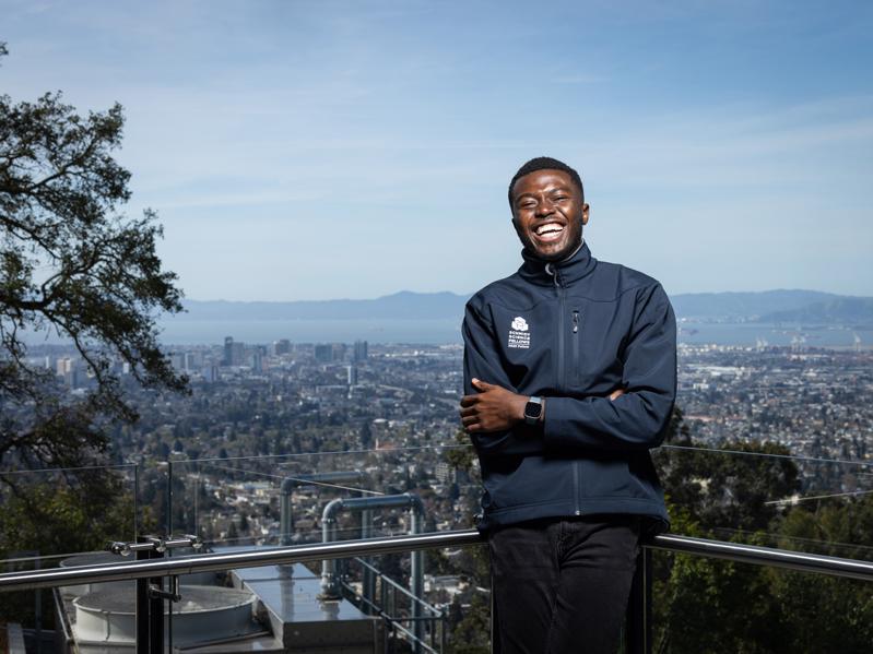 Solomon Oyakhire, a Schmidt Science Fellow at the University of California, Berkeley