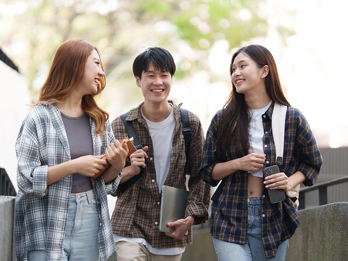 Asian college students