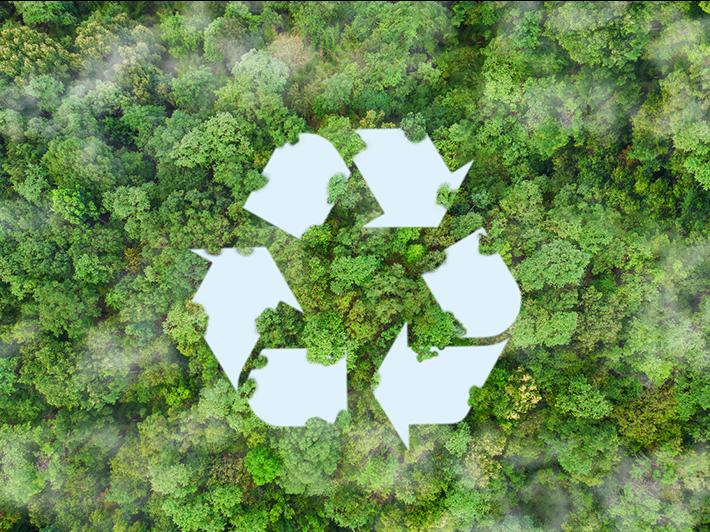 Circular economy concept