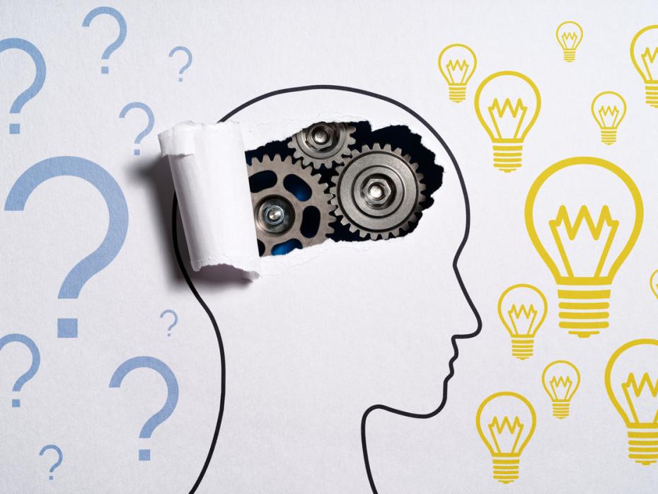 An image representing the inner workings of the human brain