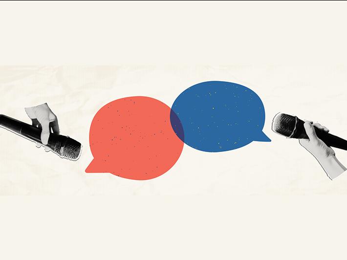 Podcast microphones