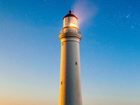 Lighthouse illustrating thought leadership