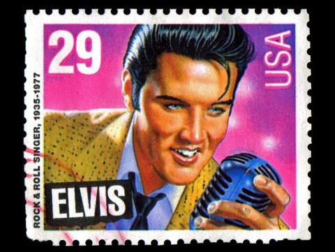 Elvis stamp