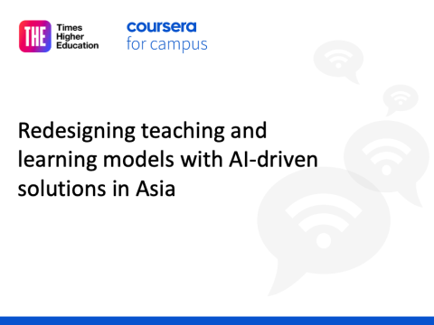 THE x Coursera Webinar AI