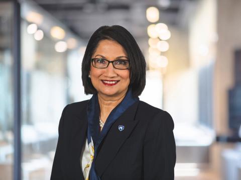 Neeli Bendapudi, president of Penn State (Pennsylvania State University) 