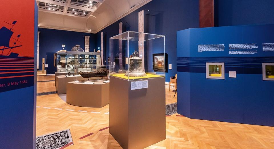 ‘The Last Voyage of the Gloucester: Norfolk’s Royal Shipwreck, 1682’, Norwich Union Gallery, Norwich Castle Museum & Art Gallery, photo credit: David Kirkham Photography.