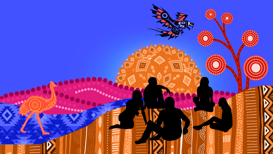 Indigenous voices in higher education graphic