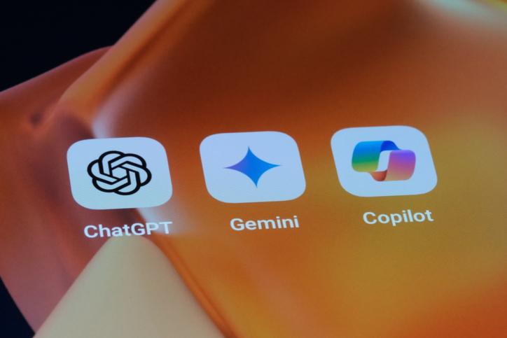 A phone screen with several different GenAI apps displayed