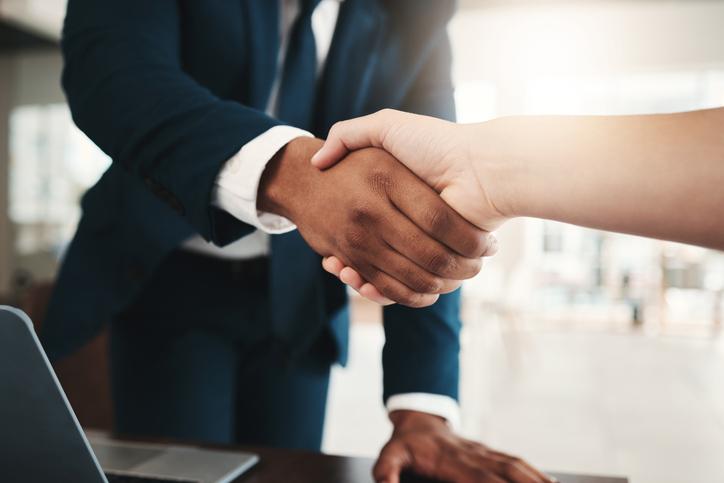 A handshake