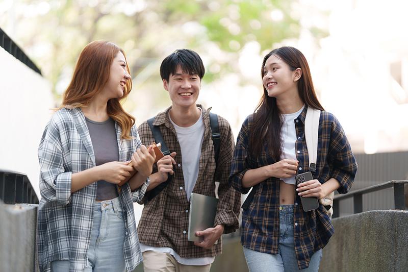 Asian college students