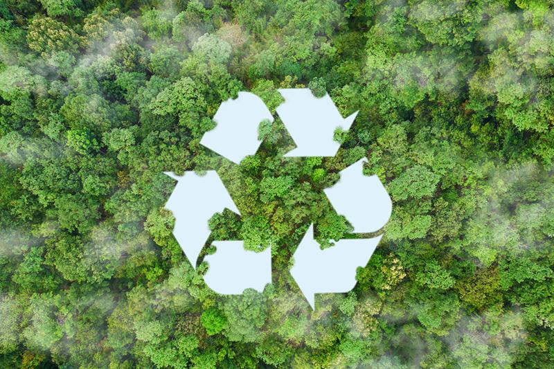 Circular economy concept