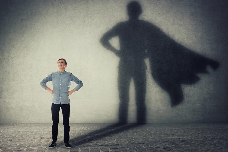 Scholar as superhero