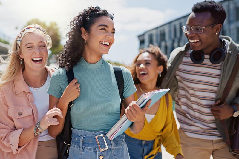 University students starting college