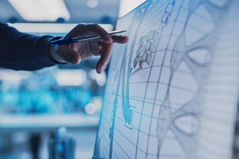 Detail of aerospace design