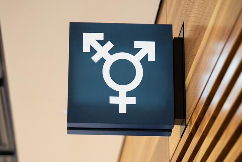 Symbol for gender-neutral toilet