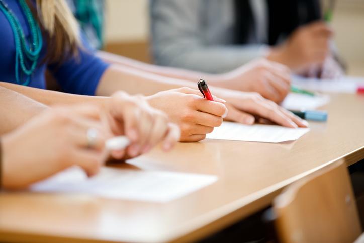 An exam in progress