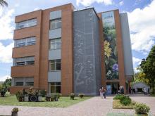 Exterior photo of UDCA campus building