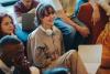A neurodivergent student participatin gin a class discussion