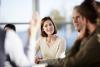 Woman in a meeting